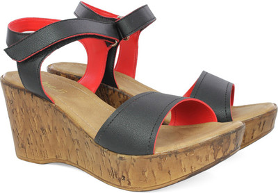 

Inc.5 Women BLACK Wedges