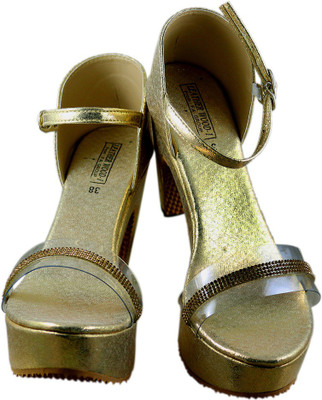 

Leatherwood1 Women Gold Heels