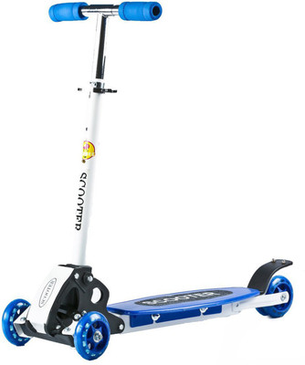 Baybee Ninja 3 wheeled Folding Skate Scooter Outdoor Toy Scooter(Blue)
