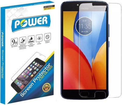 Power Tempered Glass Guard for Motorola Moto E4 Plus(Pack of 1)