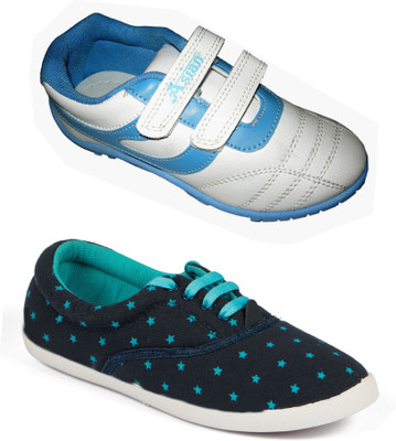 

Asian Women's casual shoes combo pack of 2 Casuals For Women(Multicolor