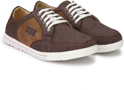 

True Soles Hi Comfort Sneakers For Men(Brown