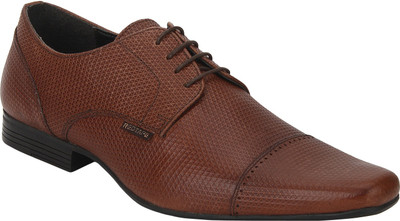 

Red Tape Men Leather Derby For Men(Brown, Teak