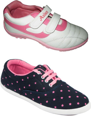 

Asian Women's casual shoes combo pack of 2 Casuals For Women(Multicolor