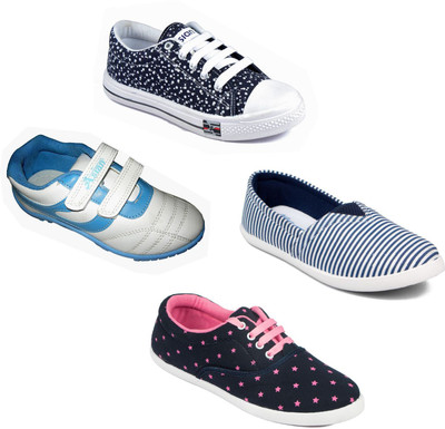

Asian Women's casual shoes combo pack of 4 Casuals For Women(Multicolor