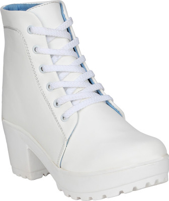 

FASHIMO Women Casual Boots For Women(White