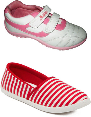 

Asian Women's casual shoes combo pack of 2 Casuals For Women(Multicolor