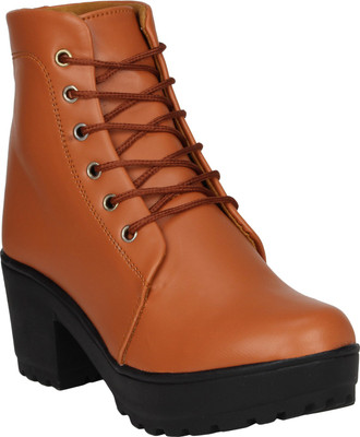 

FASHIMO Women Casual Boots For Women(Tan