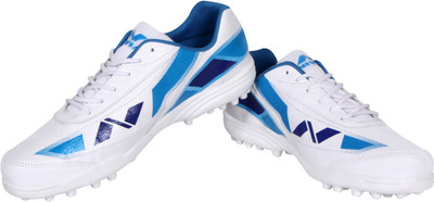 

Nivia Hook- 1 Cricket Shoes For Men(White, Blue