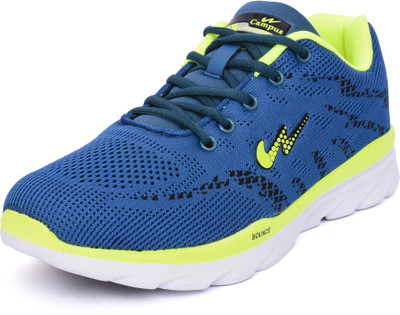 Campus ATLANTIC Running Shoes For Men(Blue, Seablu-fgrn-blk