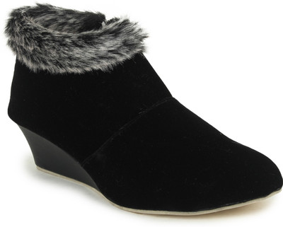 

Moonwalk Boots For Women(Black