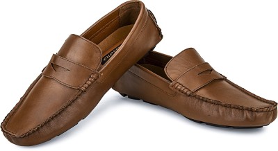 

Missimo Cow Softy Leather Loafers For Men(Tan