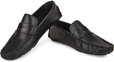 

Missimo Cow Softy Leather Loafers For Men(Black