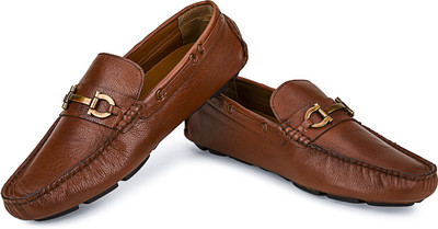 

Missimo Cow Softy Leather Loafers For Men(Tan