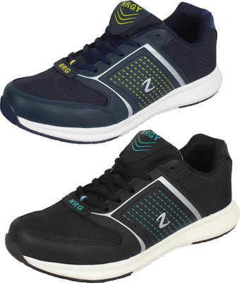 

NRGY Pro Performance 02 Pair Combo Running Shoes For Men(Yellow, Navy, Green, Black, Yellow::navy::cyan::black
