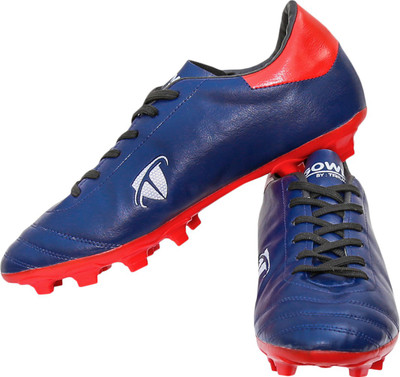 Gowin By Triumph Ace Navy,Red Football Shoes For Men(Navy