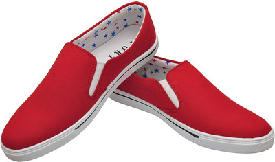 

JDX Shoes Wonder-101 SuperMesh Kids Shoes Party Wear For Men(Red