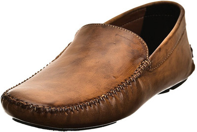

TD Enterprises LOAFERS101 Loafers For Men(Tan