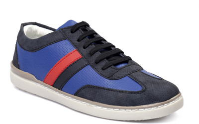 

LeatherKraft Men's 011030 Casual Shoes Casuals For Men(Blue, Blue-r.blue