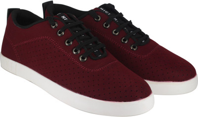 

LeatherKraft Men's Casuals For Men(Maroon