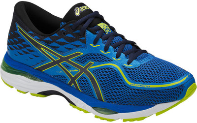 

Asics GEL - CUMULUS 19 Running Shoes For Men(Blue, Directoire blue/peacoat/energy green