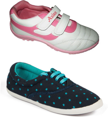 

Asian Women's casual shoes combo pack of 2 Casuals For Women(Multicolor