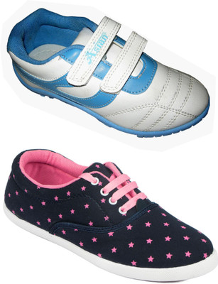 

Asian Women's casual shoes combo pack of 2 Casuals For Women(Multicolor