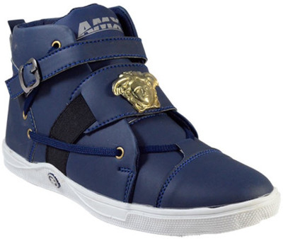 

MarcoUno NAVY BLUE COLOUR BOOTS Boots For Men(Blue