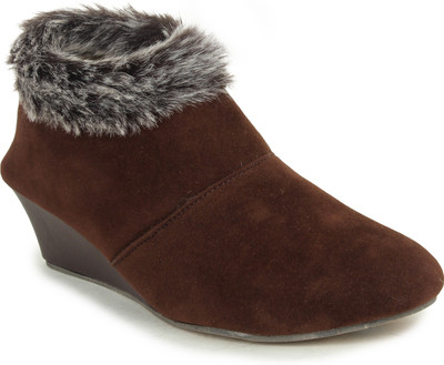 

Moonwalk Boots For Women(Brown