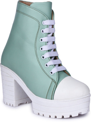 

Do Bhai High Tops For Women(Green, White