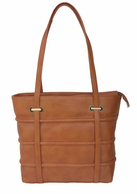

ALIVE Girls Casual Brown Leatherette Sling Bag
