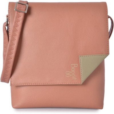 

Baggit Women Casual Pink PU Sling Bag