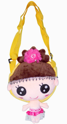 

A&D Girls Casual Multicolor Velvet Sling Bag