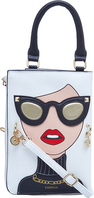 

ESBEDA Women Casual White PU Sling Bag