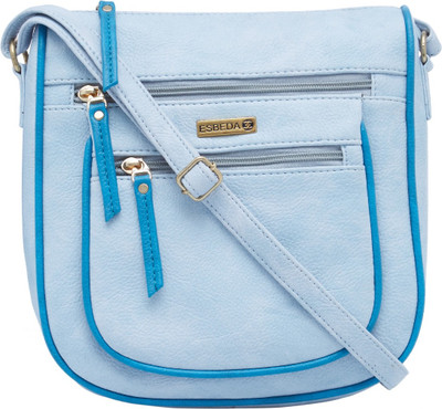 

ESBEDA Women Casual Blue PU Sling Bag
