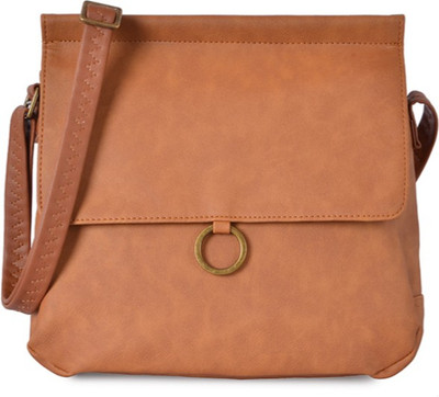 

Baggit Women Casual Tan PU Sling Bag