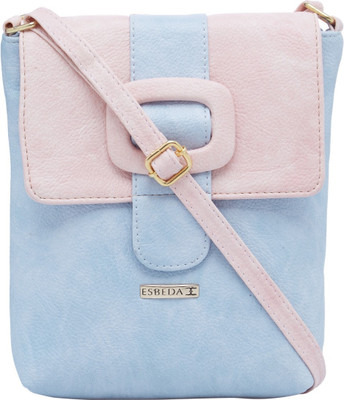 

ESBEDA Women Casual Pink PU Sling Bag