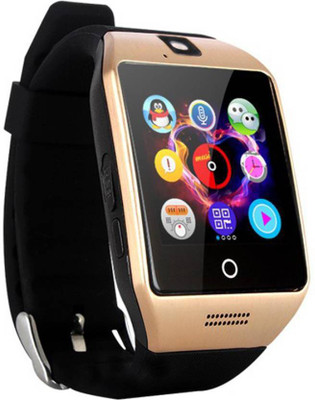 

MOBILE FIT AO5510 compatible smart watch Gold Smartwatch(Brown Strap Free Size)