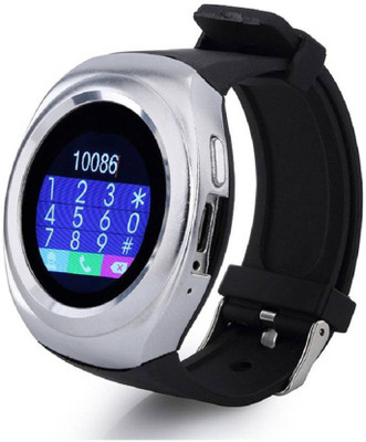 

MOBILE FIT Bolt A46 compatible smart watch Silver Smartwatch(Brown Strap Free Size)
