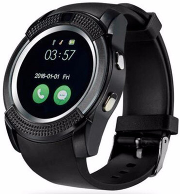 

PTron Lure Smartwatch(Black Strap L)