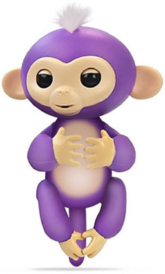 

Generic Creative Fun Baby Monkey Mini Smart Sensor Finger Toy - 2.95 mm(Purple)