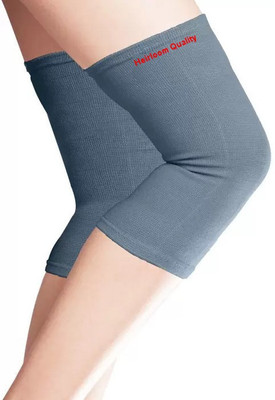 

Heirloom Quality Knee Brace for Sports, Gym, Joint Pain and Arthritis Relief- 4 Way Stretch - for Men & Women (Grey Colour) Knee Support(Grey