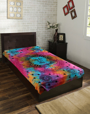 

Rajrang Living Room Cotton Mandala Tapestry(Multicolor)
