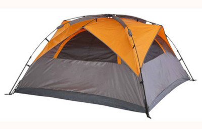 our india bazzar TENT AUTO - 6 PRS Tent - For 6 parson(Orange), Orange;gray