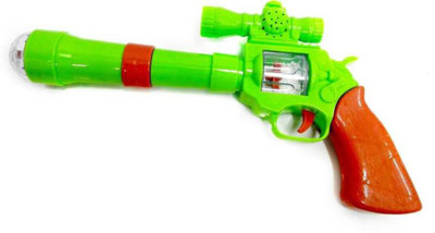 

P17 collection Projection Music Strike Electric Gun Toy(Multicolor)