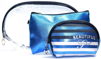

Color Fever Cosmetic Pouch(Blue)