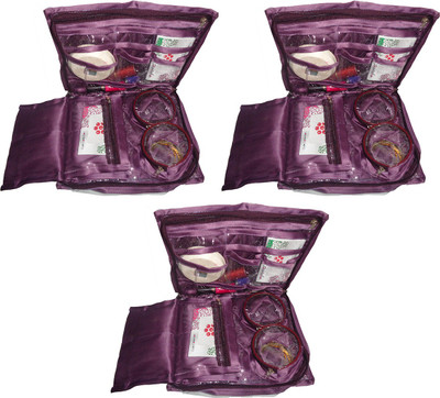 

Afrose Cosmetic Pouch(Purple)