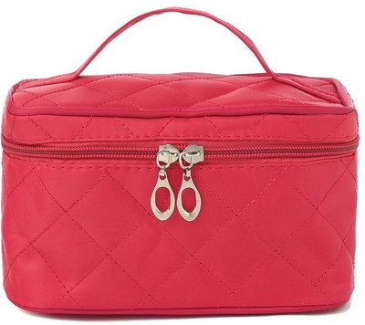 RK Brands Designer Folding Portable Multipurpose Vanity Box(Red)