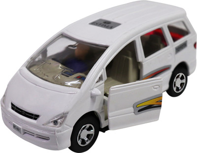 

DealBindaas Toyota Inova Pull Back |Opening Doors|Miniature Scaled Models-White(Multicolor)