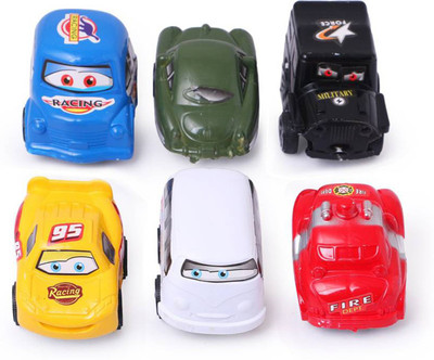 

P17 collection Mini vehicle Pull back & go -set of 6(Multicolor)
